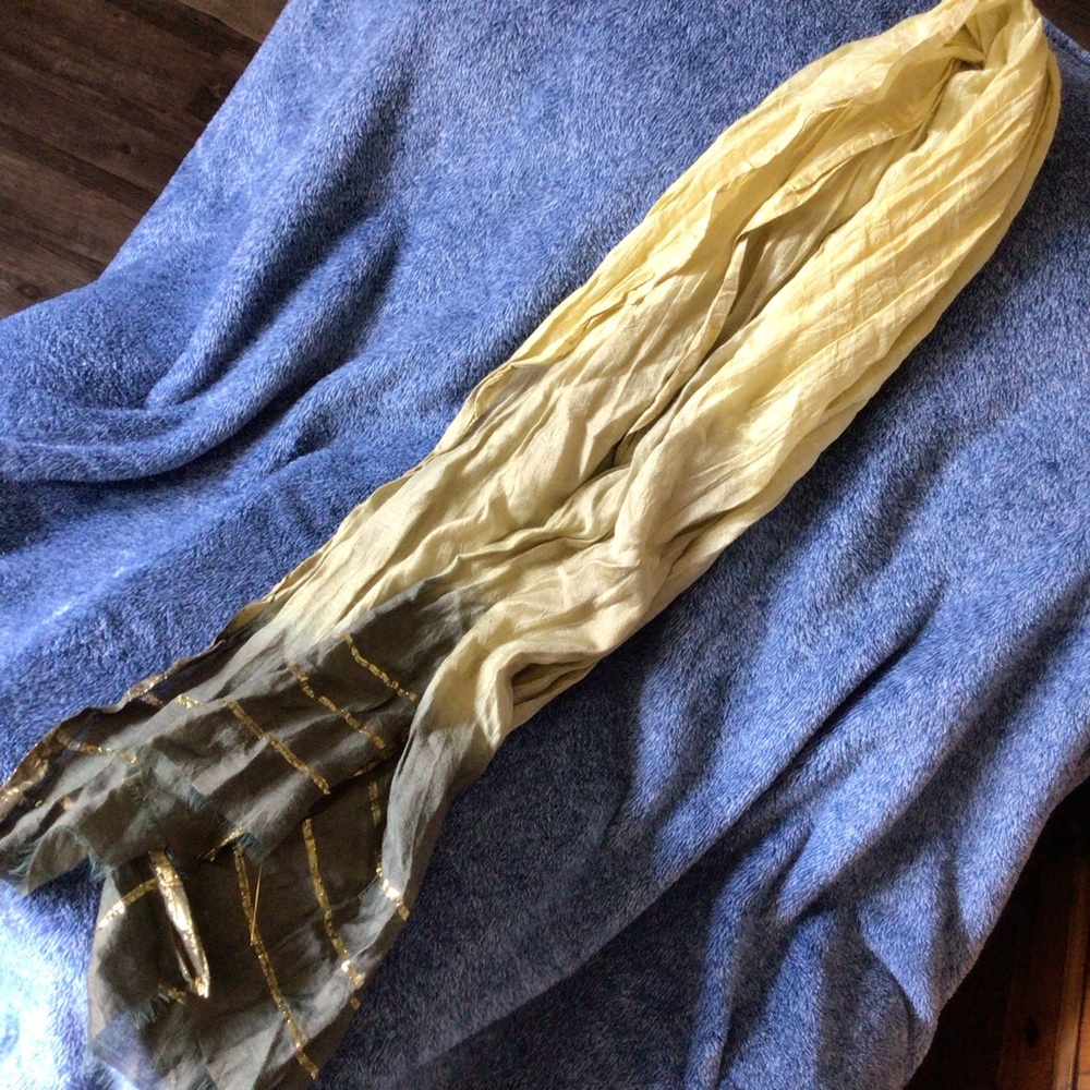 Coldwater Creek Shimmery ombré scarf